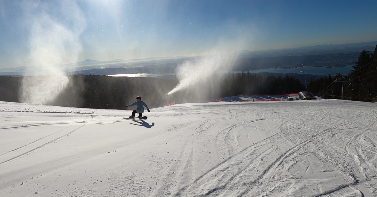 2023-02-24 Grouse mountain snow report