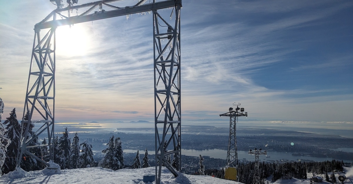 2024-01-15 Grouse mountain snow report