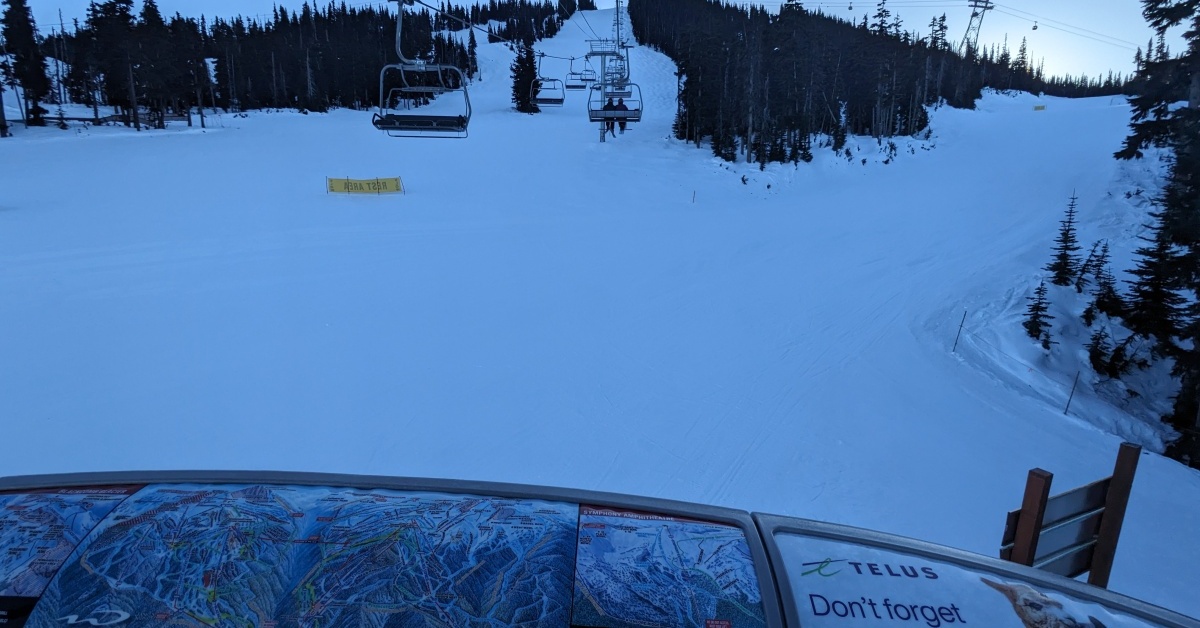 2025-01-21 Whistler Blackcomb snow report