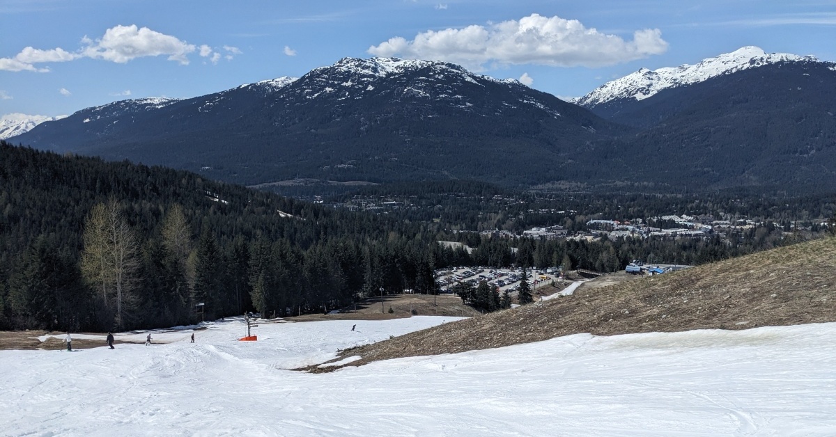 2025-04-26 Whistler Blackcomb snow report