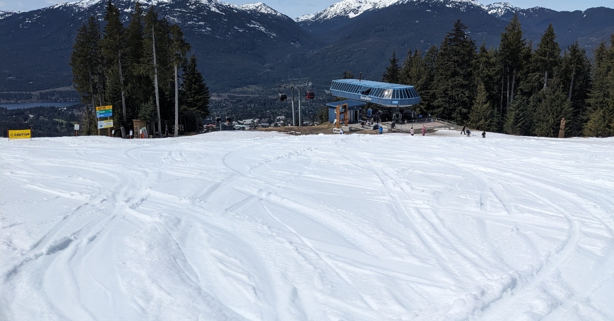 2025-04-30 Whistler Blackcomb snow report