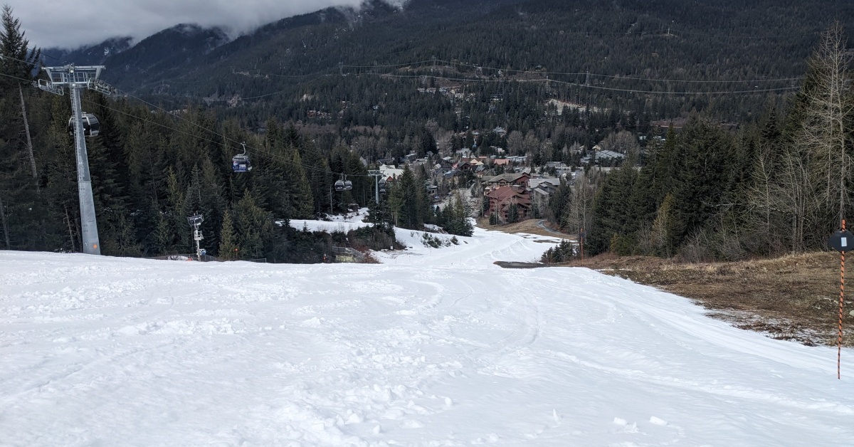 2026-04-01 Whistler Blackcomb snow report